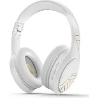 PowerLocus Bluetooth Kopfhörer Over Ear, Kopfhörer Kabellos mit 3-EQ modi, 60std. Spielzeit, Hi-Fi-Stereo Faltbare Headset mit Mikrofon, Memory-Foam Ohrpolster