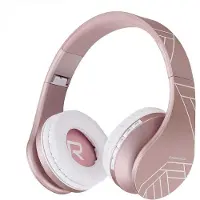 PowerLocus Kopfhörer Bluetooth mit Mikrofon,Faltbar,weiche Ohrpolster Hi-Fi-Stereo-Bass, Headset Kabellos und Kabel-Modus für Kinder/Erwachsene/TV/PC/Home Office