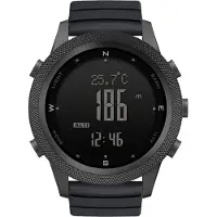 North Edge Men's Digital Sports Watches Military Watches with Compass Temperature Pedometer Sports Tactical Survival Watches