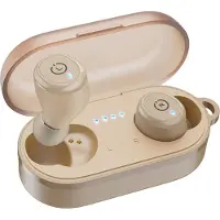 TOZO Bluetooth Kopfhörer, 55 Stdn. Spielzeit mit Kabelloser Ladebox, App Customize 16 EQ, Ergonomisches Design IPX8 Wasserdicht
