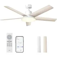 Dreo Ventilatore da Soffitto Intelligente con Luci
