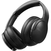 Doqaus Kopfhörer Kabellos Bluetooth, Bis zu 90 Std, Over-Ear, 3 EQ-Modi, HiFi Stereo, Eingebautes Mikrofon, Faltbar, Schwarz