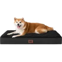 OEM Orthopädische Hundematratze schwarz 89x58x9cm waschbar
