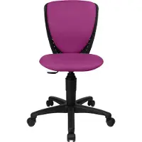 Topstar Kinderstuhl Drehstuhl High S´cool 3 schwarz/violett NEUWARE
