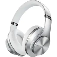 Doqaus Bluetooth Kopfhörer Over Ear, [Bis zu 90 Std] mit 3 EQ-Modi, HiFi Stereo Faltbare mit Mikrofon, weiche Ohrpolsterfür iPhone/ipad/Android/Laptops