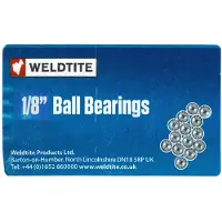 Weldtite Carbon - Stahl - Kugeln 1/8 Zoll (3,18mm) - 10 Stück