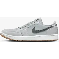 Nike Jordan 1 Retro Low Golf "Wolf Grey Gum" Grau, Größe: 47