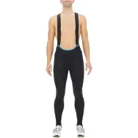 UYN Race Deepwinter Fahrrad-Trägerhose Herren black/turquoise M