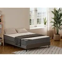 Vente-unique Taschenfederkernmatratze - 200 x 200 cm - Hybridmatratze - 7 Zonen - Atmungsaktiver Kaltschaum - Stärke 26 cm - AUDACE von PALACIO