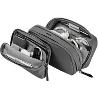 OrbitKey - 2-in-1 Tech Accessory Pouch - Elektronik Organizer Tasche Graphite