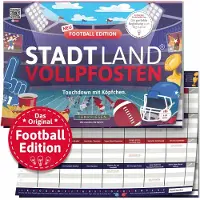 Sonstige Verlage DENKRIESEN - STADT LAND VOLLPFOSTEN - FOOTBALL EDITION - "Touchdown mit Köpfchen." - A4