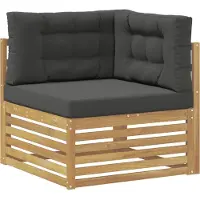 vidaXL Outdoor-Sofagarnitur 7 Stk. Weiß und Anthrazit Polyester