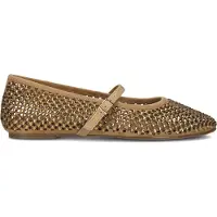 Notre-V Damen Ballerinas Shd252563751 - Camel - Größe 39