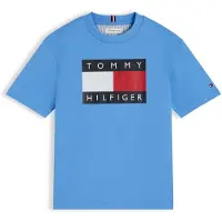 Tommy Hilfiger T-Shirt Heritage KB0KB10340 Blau Regular Fit