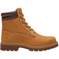 Timberland Auburn Falls 6 Inch Lace Up Waterproof Boot Wheat Nubuck Größe: 38.5 | Stiefel Outlet | Damen | Braun