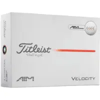 Titleist Golfbälle Velocity AIM 2026 - 12er Pack, weiss