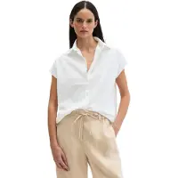 Marc O'Polo Marc OPolo Kurzarmshirt "aus Material-Mix"