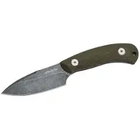 Herbertz D2 Micarta Stonewash Gürtelmesser Feststehende MesserWandern Größe One Size grün