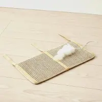 Markenlos Krallenmatte für Katzen – Spielzeug aus Sisal für Kätzchen – Kratzmatte und Möbelschutz für Katzen, für kleine und mittelgroße Rassen, Haus, Vermietung, Unterschlupf, Wohnzimmer, Wohnung