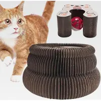 Markenlos Kratzbrett für Katzen, Spielzeug, Kratzkarton, Übung für Katzen | Design Übung Spielzeug zur Krallenverstärkung – für Kätzchen Innen Außen Haus Wohnung Garage