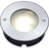 Licht-Erlebnisse Bodeneinbaustrahler LED Ø 12 cm IP67 wasserdicht staubdicht 3000 K 426 lm Einbauleuchte Garten Terrasse