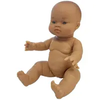 Paola Reina Babypuppe Gordi Mädchen getönt Vinyl 34cm Spielzeug