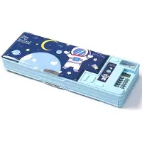 OEM Kinder Schulbox Multifunktions Etui lichtblau