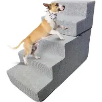 OEM Kleine Haustier-Treppe 5 Stufen Antirutsch für Hunde Katzen