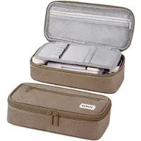 OEM Großes Etui für Schrein, Organizer, braun, hochkapazitiv