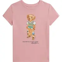 Ralph Lauren T-Shirt - Adirondack Rose m. Print - - 8-10 Jahre (128-140) - T-Shirts