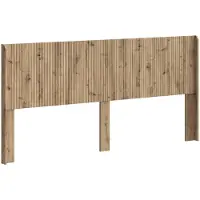 vidaXL Kopfteil Artisan-Eiche Holzwerkstoff
