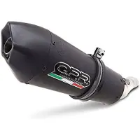 Gpr Exhaust Systems Gp Evo4 Black Titanium Cf Moto 650 Nk 21-22 Ref:cf.2cat.gpan.blt Titanium Homologierter Konus-schalldämpfer