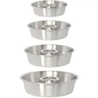 Mamù 4-teiliges Backformen-Set mit Löchern Ø 28/30/32/34 cm, aus Aluminium, hergestellt in Italien