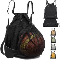 Unyqoos wasserdichte Sporttasche mit Kordelzug – verstellbare Träger, wasserabweisendes Material, 50 x 40 x 2 cm, Gymbag für Jungen & Erwachsene, ideal für Fußball & Basketball