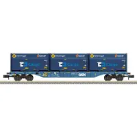 Minitrix 18434 N Containdertragwagen der GATX