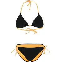 Chiemsee Bikini-Set mit Kontrastfutter