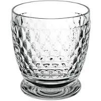 Unyqoos Weinglas aus Kristallglas mit Rautenmuster – klares, vielseitiges Glas für Wein, Wasser & Desserts, spülmaschinenfest, gastronomiegeeignet