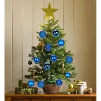 Unyqoos Unzerbrechliche Weihnachtskugeln Set – 25 Kunststoff-Dekokugeln für Innen & Außen mit Aufhängeschleifen