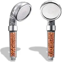 Unyqoos Ionisierender Duschkopf mit Filter – Regendusche, entfernt Chlor & Schwermetalle, für weiches Wasser, Haut & glänzendes Haar, universal passend