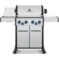 BROIL KING Baron S 490 IRX Gasgrill | Edelstahl | inkl. Drehspieß