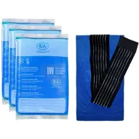 IEA Medical 3er 12x20cm KWKs + Fleecebezug 3 St
