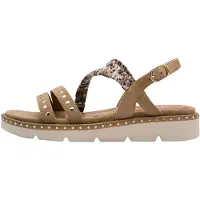 Tamaris Sandalen mit Keilabsatz aus Leder