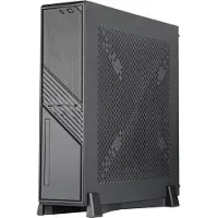 Silverstone MILO 12, Mini Tower, PC, Schwarz, Mini-ITX, Kunststoff, Stahl, 7,7 cm