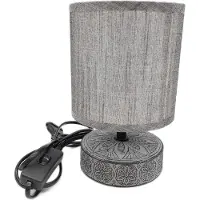 RL LIVE YOUR LIGHT Graue Tischlampe Marie grau