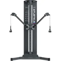 ATLETICA Kronika | Duale Kabelzugstation | Cable Pull Station | 90 kg Gewichtsblock | Grenzenlose Einstellmöglichkeiten | Maximale Bewegungsfreiheit