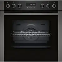 NEFF E2ACH7AG4 + M66SBX1M0 + Z1608BX0, Zonen-Induktionskochfeld, 4 Zone(n), Glaskeramik, Schwarz, Berührung, 58,3 cm