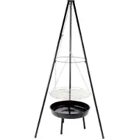 Hi Schwenkgrill Dreibein Schwarz 155 cm