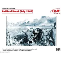 ICM Battle of Kursk(July 1943)(T-34-76(early 1943),Pak 36(r )with Crew(4 figures))