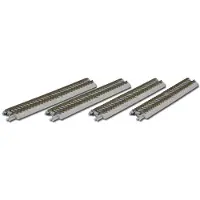 ROKUHAN 7297001 Z Rokuhan spor (med ballast) Lige spor 110 mm 4 stk