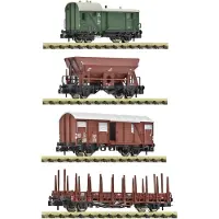 Fleischmann 6660119 N 4er-Set: Güterwagen der DB